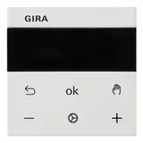 GIRA 539403 room temperature controller S3000 System 55 Display, Bluetooth | pure white shiny