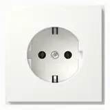 GIRA 418866 SCHUKO socket TX_44 standard | pure white