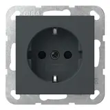 GIRA 445328 SCHUKO socket system 55 Touch protection | anthracite