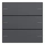 GIRA 575328 rocker set for pushbutton sensor 4 System 55 3-fold | anthracite
