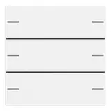 GIRA 575327 rocker set for pushbutton sensor 4 System 55 3-fold | pure white satin matt