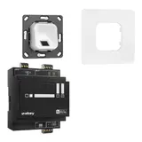 EKEY 203701 fingerprint set xLine flush-mounted | white