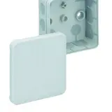 SPELSBERG 2K-12-L junction box for quick installation 85x85x37mm | gray