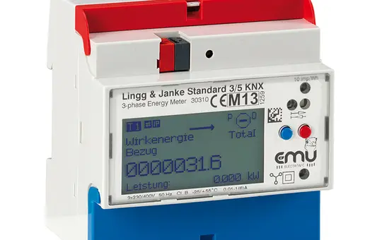 LINGG&JANKE 87773SEC energy meter 3-phase converter measurem Default, Secure