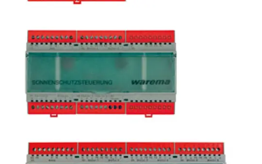 WAREMA 1002084 engine control unit inside REG, 2-fold