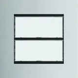 ELCOM REN102Y call button module with nameplate MODESTA 2-fold