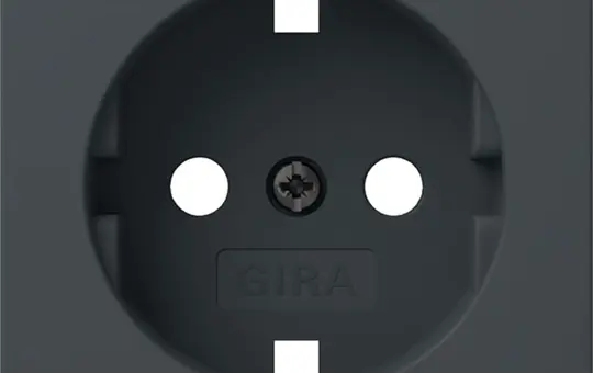 GIRA 492028 cover for SCHUKO socket system 55 standard | anthracite