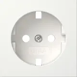 GIRA 492003 cover for SCHUKO socket system 55 standard | pure white shiny