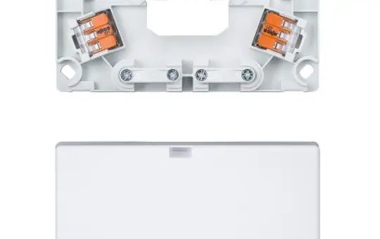 MERTEN MEG1010-9019 stove connection box 2-fold, UP