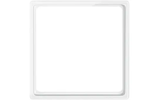 MERTEN 518519 intermediate frame system M 50x50mm | polar white glossy