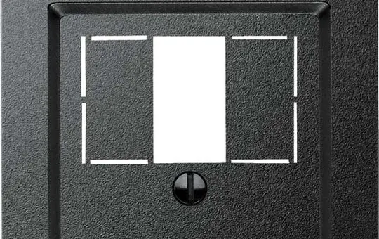 MERTEN 297914 telephone cover system M standard | anthracite