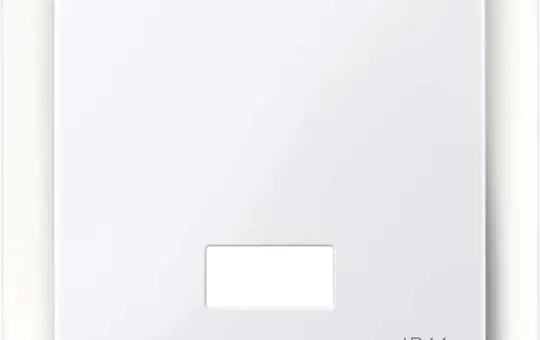 MERTEN 432725 desc. Control rocker system M 1-fold, IP44 | active white glossy