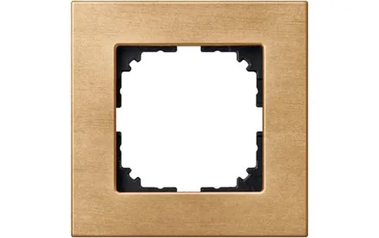MERTEN MEG4051-3470 cover frame M-Plan real wood 1-fold | beech