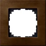 MERTEN MEG4051-3473 cover frame M-Plan real wood 1-fold | walnut