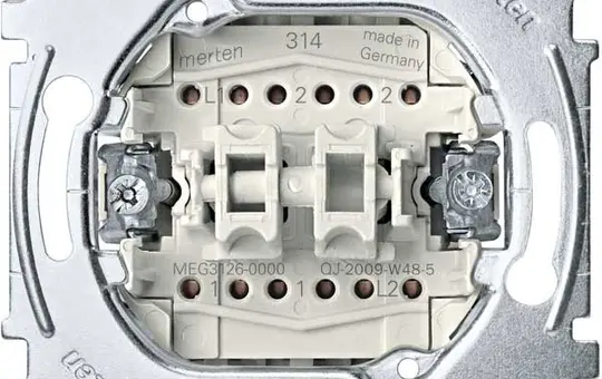 MERTEN MEG3126-0000 rocker switch Two-way/two-way switch