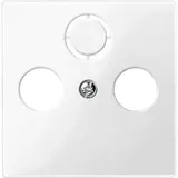 MERTEN 296719 antenna cover system M 2/3 times | polar white glossy