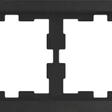 MERTEN MEG4040-6547 D-Life cover frame 4-fold | sanded slate