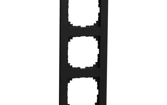MERTEN MEG4030-3603 cover frame M-Pure OceanPlastic 3-fold | matt black