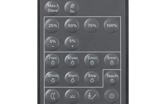 GIRA IR remote control for Sensotec 