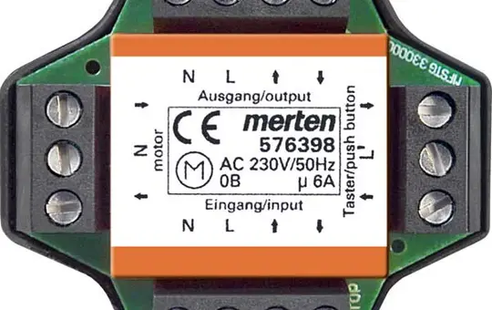 MERTEN 576398 roller shutter multiple control relay UP standard
