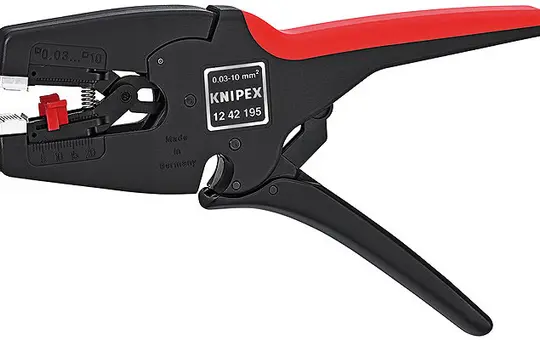 KNIPEX 1242195SB wire stripper Multistrip 10 standard