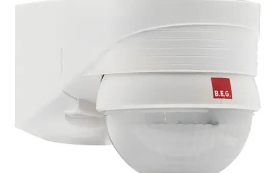 B.E.G. 91008 LUXOMAT motion detector LC-plus 280° | white