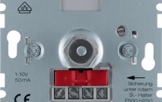 BERKER 289110 rotary potentiometer insert 1-10 V standard