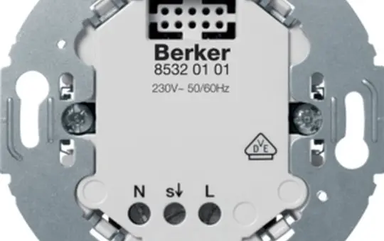 BERKER 85320101 extension for motion detectors Support ring round