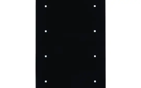 BERKER 75144835 KNX touch sensor glass 4-fold, comfort | glass black