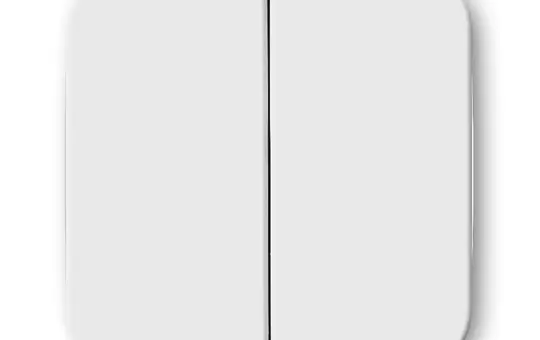 BUSCH-JAEGER 2545-214 Rocker Reflex SI 2-fold, switch/button | alpine white