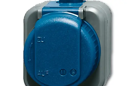 BUSCH-JAEGER 2300EWDI SCHUKO socket Duro 2000 WDI IP66