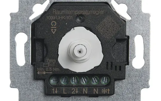 BUSCH-JAEGER 1099UHK-101 room temperature controller 2 NO contacts, 230 V, heating/cooling