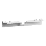 HAGER SL20055A9016 tehalit SL equipment carrier apron standard | traffic white | 20x55 mm