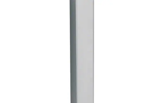 HAGER DAP80650ELN tehalit floor connection column 1-fold | anodized aluminum | 650 mm