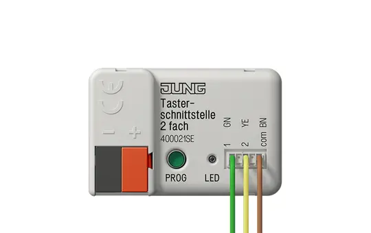 JUNG 400021SE KNX button interface 2-fold, secure