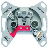 JUNG SSD 5-00 antenna socket 3-way, universal, stitch, 1 dB