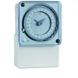 LEGRAND 49750 analog front panel built-in clock MaxiRex Synchronous motor | white