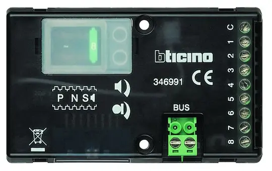 LEGRAND 346991 built-in speaker Connection of 8 ext. Call buttons