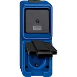 MERTEN 227875 socket combination surface-mounted, IMPACT-RES 1-way, toggle switch, vertical