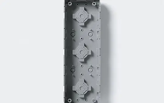 SIEDLE GU 611-3/1-0 flush-mounted housing 3-fold