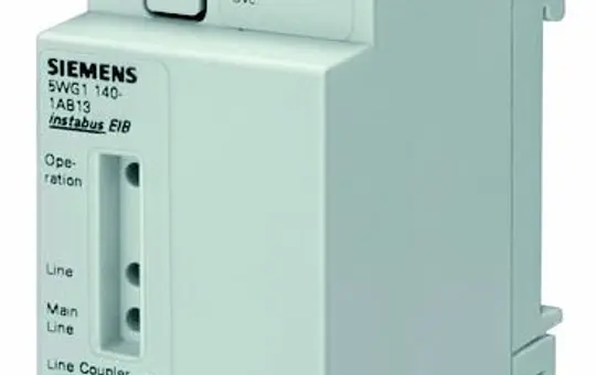 SIEMENS 5WG1140-1AB13 KNX line coupler standard