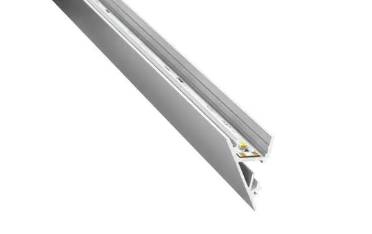 BARTHELME 62398401 aluminum profile walllight Cove profile | anodized aluminum | 1 m