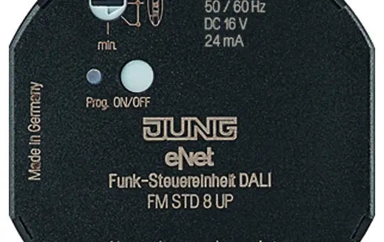JUNG FM STD 8 UP eNEt radio control unit DALI 1-fold