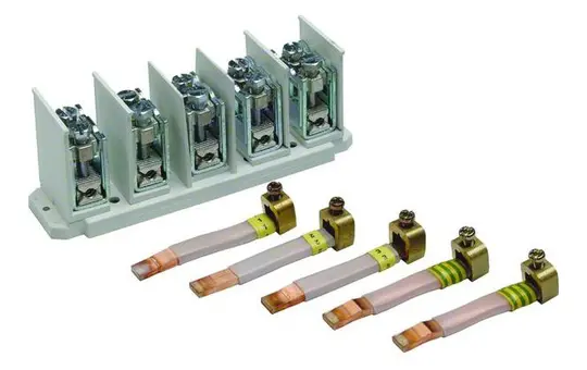 HAGER ZM15W connection set universZ 5-pole for U84LS side feed up to 70 mm²