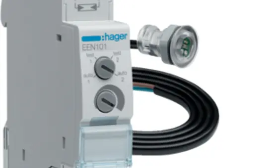 HAGER EEN101 twilight switch Built-in sensor