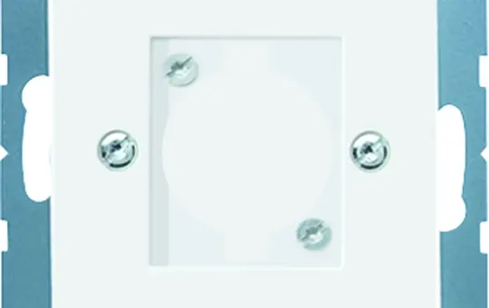 JUNG A568-1BFWW cover for XLR connector series A D series | alpine white