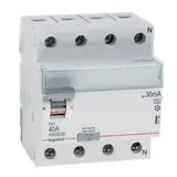 LEGRAND 411765 TX³ FI circuit breaker 4-pole 30mA type A 40A