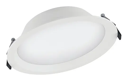 LEDVANCE 4058075091610 LED downlight with aluminum housing 25W, 2250lm, 100°, IP44, 3000K