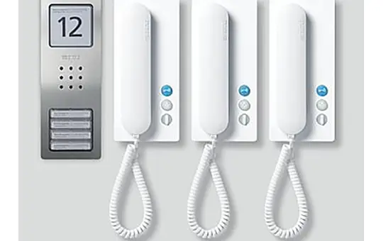 SIEDLE SET CA 812-3 E/W door intercom set Compact 3 indoor stations