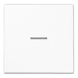 JUNG SPLS101KO5WW KNX rocker F10 series LS 1-fold, with light guide | alpine white